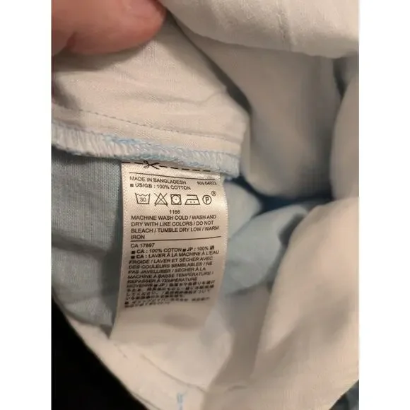 Banana Republic New Men's Deck Shorts Size M Slim Light Blue - Picture 8 of 8